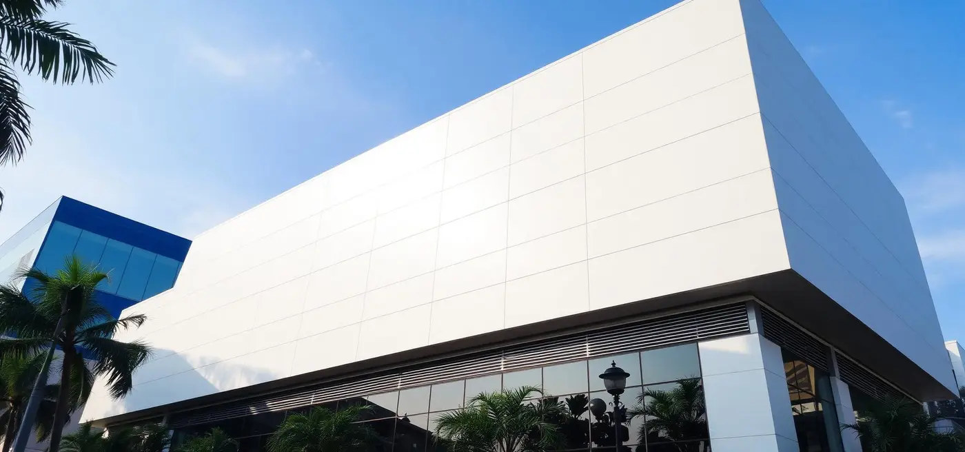 Modern building in Bangalore protected with premium waterproofing